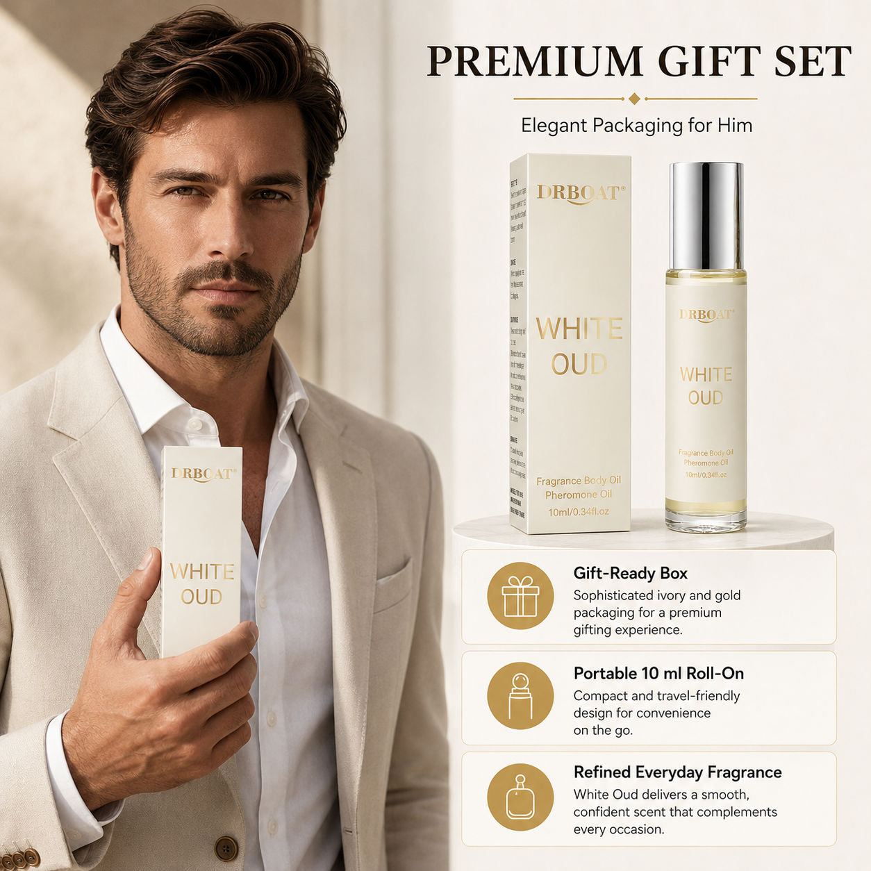 Men Roll-on Perfume Oil,Fresh  - Perfume Fragrance Oil ulasan dan harga