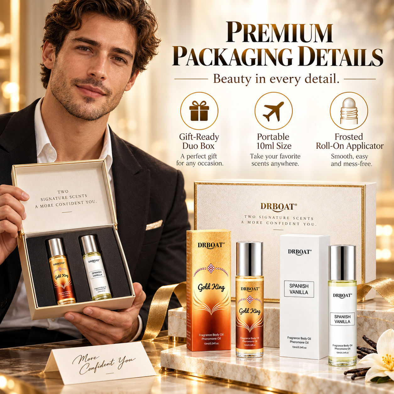Men Duo Roll-on Perfume Oil Ki - Perfume Fragrance Oil ulasan dan harga