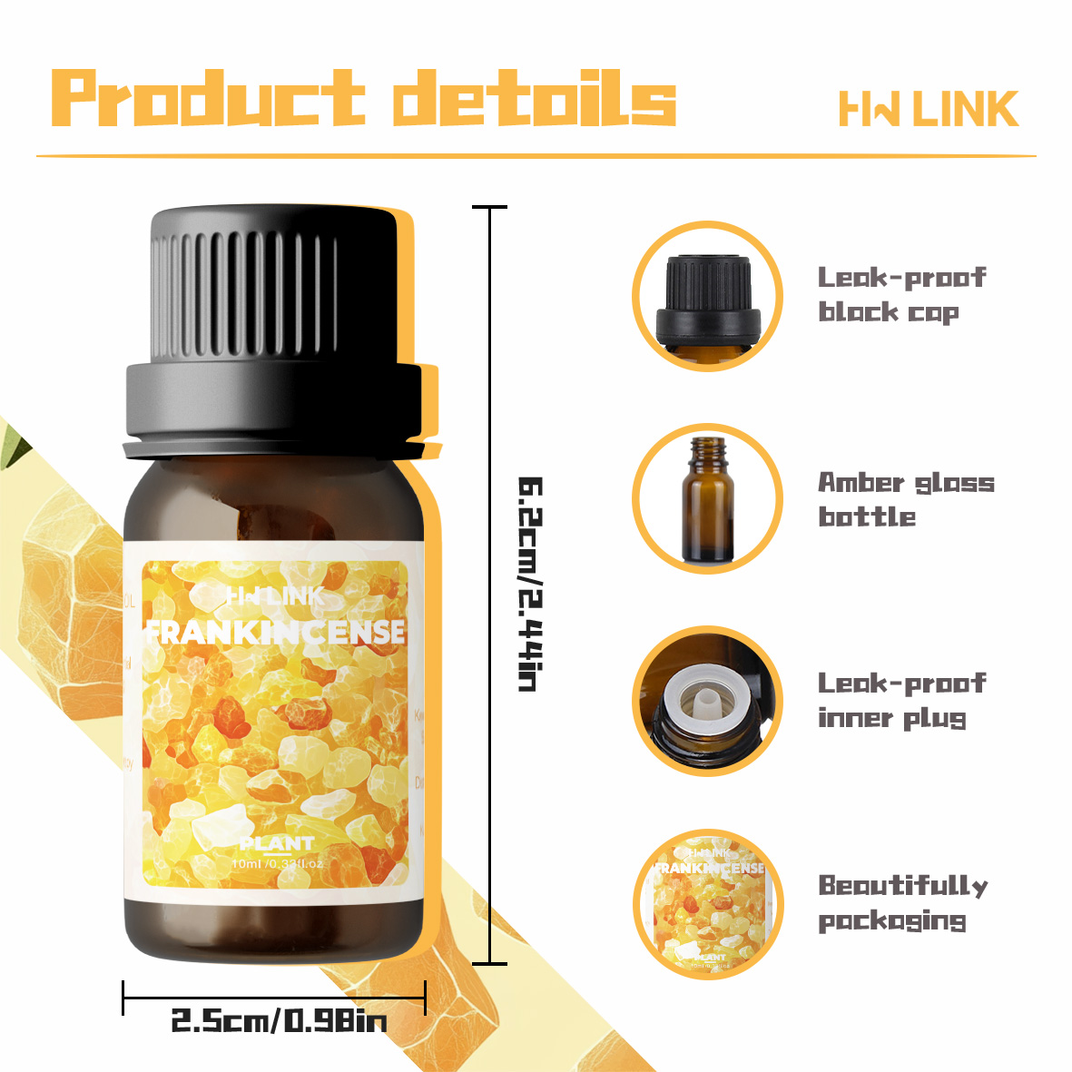 Frankincense Essential Oil 10m - Perfume Fragrance Oil ulasan dan harga